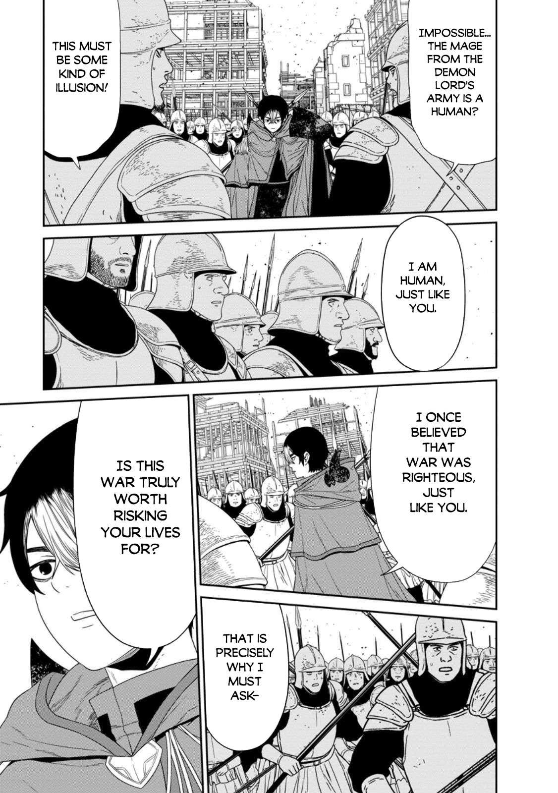 Maou Gun Saikyou no Majutsushi wa Ningen datta Chapter 52 14